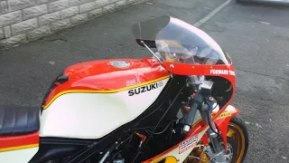 Suzuki rg500 barry sheene tribute bike suzuki rgv500