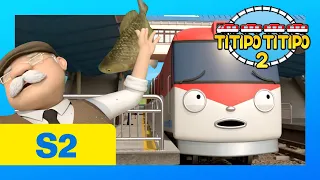 Titipo Titipo S2 l El día libre del señor Herb l Trenes para niños l Titipo Español