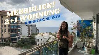 STILVOLLE 2+1 WOHNUNG MIT MEERBLICK IN KARGICAK, ALANYA ZUM VERKAUF! #immobilien #alanya #roomtour