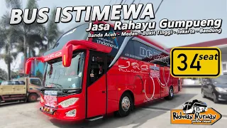 BUS JRG GEBRAK TRAYEK  ACEH - MEDAN - JKT -BANDUNG I 34 SEAT SAJA I TERBAIK DIJALURNYA I RECOMMENDED