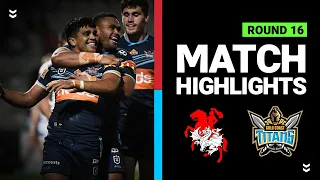 Dragons v Titans | Round 16 2020 | Telstra Premiership | NRL