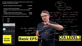 Basic EPS (for the CFA Level 1 exam)