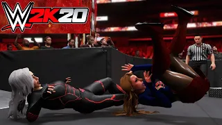 Supergirl v Ravager!   WWE 2K20 2 Out Of 3 Falls Count Anywhere Match