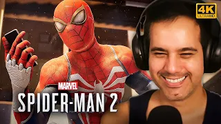 SPIDER MAN 2 - PRIMEIRA GAMEPLAY no PS5 em 4K