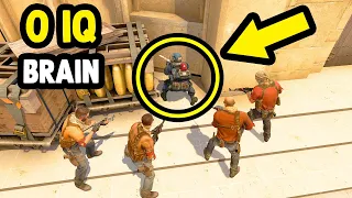 0 IQ BRAIN TEAM! - CS:GO BEST ODDSHOTS #554