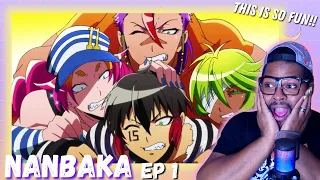 THIS IS SO FUN!!  | Nanbaka ナンバカ - Ep 1 | REACTION