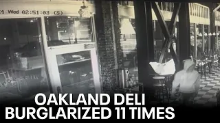 Oakland deli staying put despite repeated break-ins