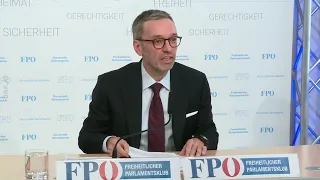 Herbert Kickl (FPÖ) zur Regierungskrise in Österreich | 08.10.2021