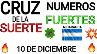 Cruz de la suerte y numeros ganadores para hoy 10 de Diciembre para Nicaragua