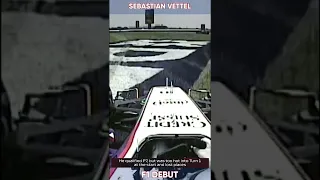 Sebastian vettel f1 debut in BMW saber