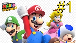 Super Mario 3D World {Wii U} часть 1 — Новый Марио