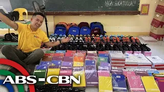 Walang Batang Maiiwan: Masbate teacher feeds, clothes and gives shoes to schoolkids