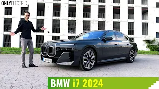 BMW i7 2024 - The Electric 7-Series Test Drive at the Autobahn !