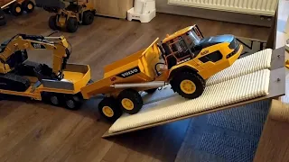 Bruder Volvo A60H Dumper climbing