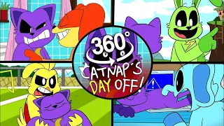 🌈SMILING CRITTERS CARTOON🌈: 'Catnap's Day Off' FULL VERSION 360°