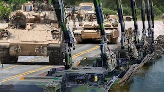 Crazy speed ! The Awesome German Bridge Technology Used by US Forces