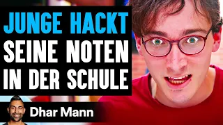 Junge Hackt Seine Noten In Der Schule | Dhar Mann Studios