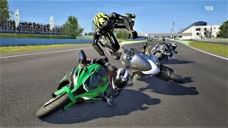 RIDE 3 CRASHES COMPILATION - RACING MOTOR #07