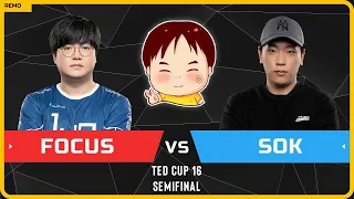 WC3 - [ORC] FoCuS vs Sok [HU] - Semifinal - TeD Cup 16