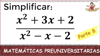 8. ESTO ES LO QUE DEBES SABER DE MATEMÁTICAS ANTES DE ENTRAR A LA UNIVERSIDAD. Parte 8