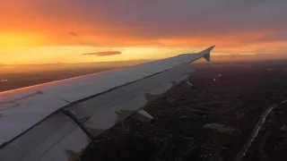 British Airways Airbus A319 GOLDEN DOVE ✈ London Heathrow to Manchester Flight Video