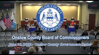 Onslow County Board of Commissioners' Meeting