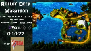 Donkey Kong Country 3 (103%) by V0oid in 2:04:31 - Rollin' Deep Marathon