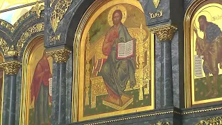 Пасхальное богослужение 2 мая 2021, Свято-Троицкий кафедральный собор, г. Екатеринбург