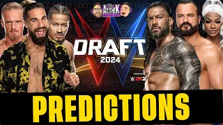 WWE Draft 2024 Predictions - RETURNS! CALLUPS! SURPRISES!