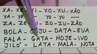 LEITURA ESPECIAL/AULÃO COMPLETO ENSINANDO LER E ESC..