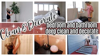 *NEW* MASTER BEDROOM AND BATHROOM DEEP CLEAN AND DECORATE ROOM TOUR TIFFANI BEASTON HOMEMAKING 2022