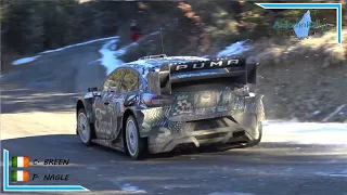 TESTS RALLYE MONTE CARLO 2022 | BREEN/NAGLE | MSPORT FORD PUMA WRC HYBRID | By ArdechoRallye