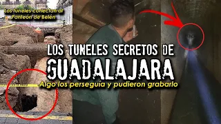 Algo habita debajo de Guadalajara | Esto los perseguía y pudieron grabarlo. Los túneles secretos.