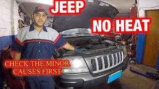 Jeep Grand Cherokee No hear Possible causes that can shut down heat