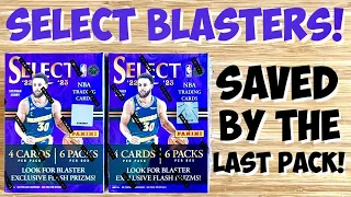 *FIRST LOOK* 2022-23 Select Basketball Blaster Box Break x2! Saved By The Last Pack - AUTO Hit!