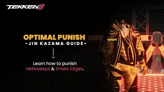 Block punish Low Sweeps | Tekken 8 Jin Kazama Guide