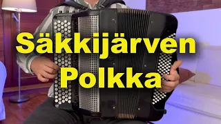 Finnish Folk Song -  Säkkijärven Polkka (Accordion)