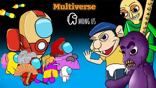 Multiverse of AMONG US ANIMATIONS Funny Moments Edition Collection 12 -Crew Among Us Funny Animation