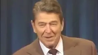 Рональд Рейган рассказывает анекдоты про СССР / Ronald Reagan tells jokes about Soviet Union