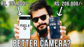 iPhone 13 VS Google Pixel 6 | The Ultimate Camera Comparison | Best Camera In Price?