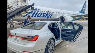 A new luxury car service at LAX $3000, wealthy flyers skip the terminal & meeting them planeside.