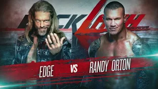 Edge vs Randy Orton WWE Backlash 2020 Match Promo