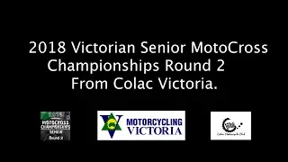 Victorian Senior MotoCross Championships Round 2