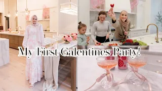 Galentine's Prep, Errands with My Sister, Cleaning & Decorating!