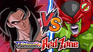 LR FULL POWER SSJ4 GOKU VS CELL MAX RED ZONE (NO ITEMS) Dragon Ball Z Dokkan Battle