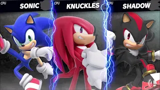 [Ultimate Mods] Sonic vs Knuckles vs Shadow