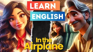 In The Airplane- Daily Life English Conversation Practice - Improve Your Everyday  Speaking Engelska