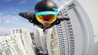 GoPro Awards: Wingsuit Flight Between Skyscrapers with Brandon Mikesell