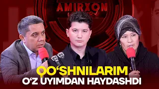 QO’SHNILARIM O’Z UYIMDAN HAYDASHDI // AMIRXON UMAROV SHOUSI // OCHIQCHASIGA GAPLASHAMIZ