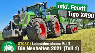 Lohnunternehmen Reiff: Neuheiten- und Newsupdate 2021 (u.a. Fendt Tigo & Claas Jaguar) | Teil 1